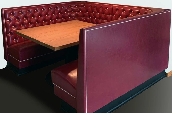 Buy FR Restaurant Booths Series Diamond Tufted Single Back Upholstered Booth  Online - Booths & Benches - Restaurant Furniture - Commercial Seating -  FurnitureRoots Product