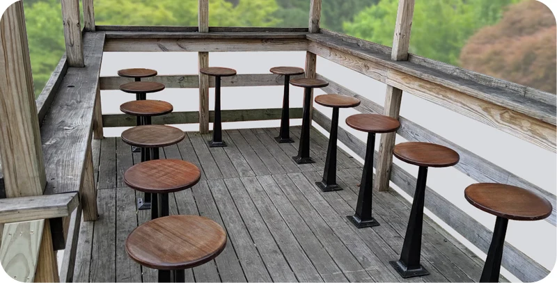 Bolt down hotsell bar stools