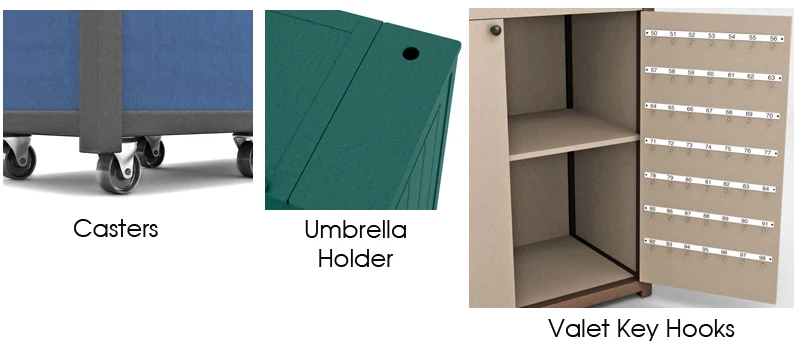 Outdoor Maitre-D-Stand Options