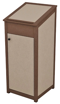 Outdoor Maitre-D-Stand Rear View
