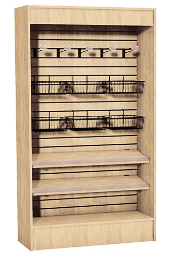 Micro Market Merchandiser Cabinet, In Line, Free Standing Style