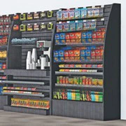 Arch Sided Micro Market Merchandiser Category