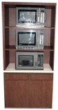 Custom Microwave Cabinet