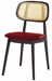 Bentwood Backrest Restaurant Chair Upholstered Seat