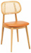 Modern Wood Restaurant Chair Cane Back