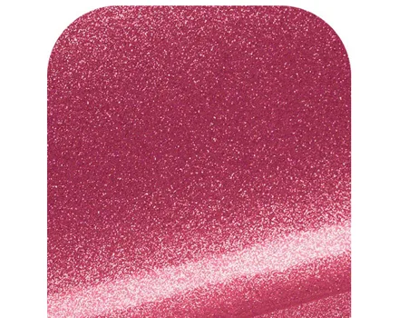 Naugahyde Zodiac Hot Pink Sample Showing Glossy Surface