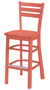 Special Solid Color Sections For Oak Bar Stools Example 2