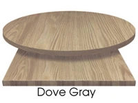 Wood Veneer Restaurant Table Woodland Dove Grey Stain On Oak