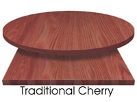 Wood Veneer Restaurant Table Woodland Traditional Cherry Stain On Oak