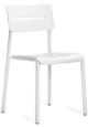 Outdoor Polypropylene Stacking Chair White