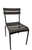 Outdoor Solid Steel Stacking Chair