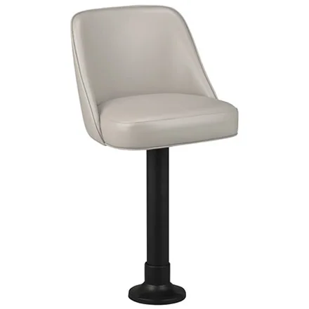 Pancake House Counter Stool - Plain Back Front View