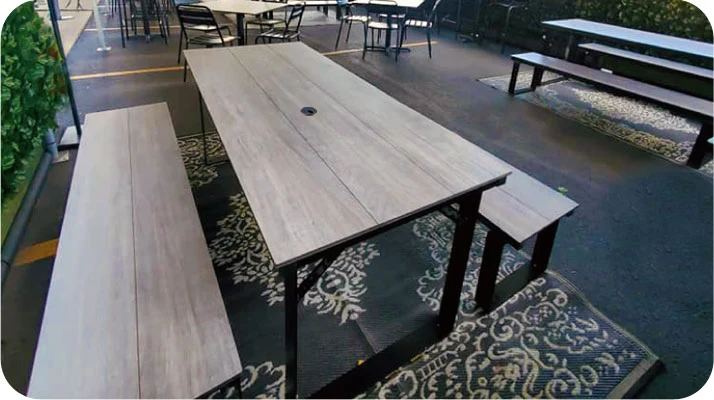 Picnic Tables With Benches Sets Installation