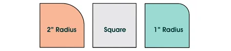 Table Corner Radius