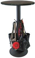 Purse Hook Option For Restaurant Table Bases
