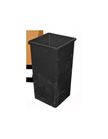 Recycle Waste Receptacle Center Liner Detail
