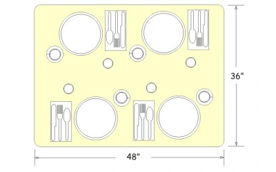 Large Table Size Set-Up