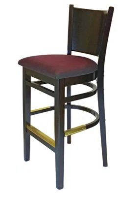 Upholstered Seat Roadhouse Bar Stools
