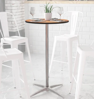 Slip Together Table Base With Table Top Install Detail