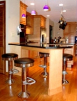 Bolt Down Counter Stool Installation