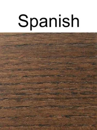 Solid Ash Restaurant Booth Spanish Finish Detail