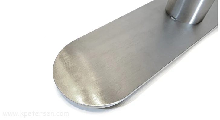 Stainless Steel End Base Detail