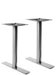 Stainless Steel T Base Dining Height