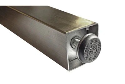 2 Inch Square Stainless Steel Table Leg Standard Adjustable Leveler Detail