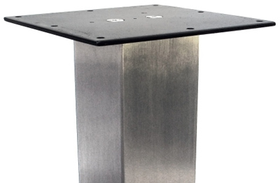 Stainless Steel Table Legs 3 Inch Square All Heights