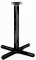 Stamped Steel Crossfoot Bar Table Base Budget Style