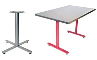 Colored Steel Table Bases