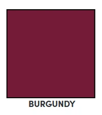 Burgundy Powder Coat Metal Finish
