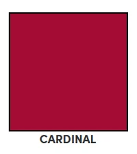 Cardinal Powder Coat Metal Finish