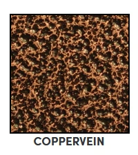 Coppervein Powder Coat Metal Finish