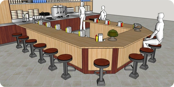 Western Style Drug Store Soda Fountain Stool Video Preview Button