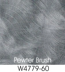 Pewter Brush Plastic Laminate Selection