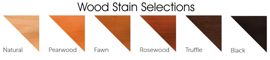 Standard Wood Stain Selections