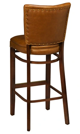 Reprise Wooden Bar Stool Rear View